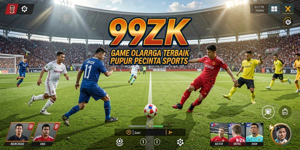 Gambaran gameplay seru 99ZK dengan berbagai cabang olahraga.