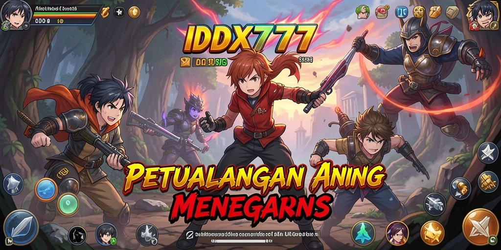 Gameplay menarik dalam dunia Anime yang penuh petualangan.