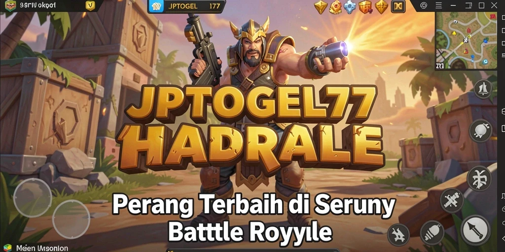 Tangkapan layar menampilkan aksi mendebarkan dalam gameplay Battle Royale JPTOGEL77.