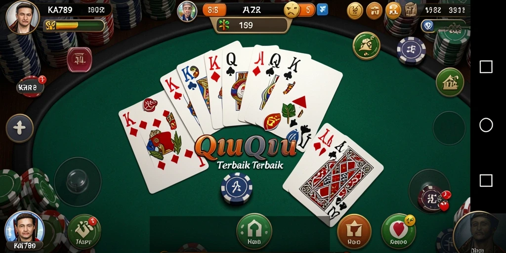 Screenshot gameplay QiuQiu KA789 yang menarik.