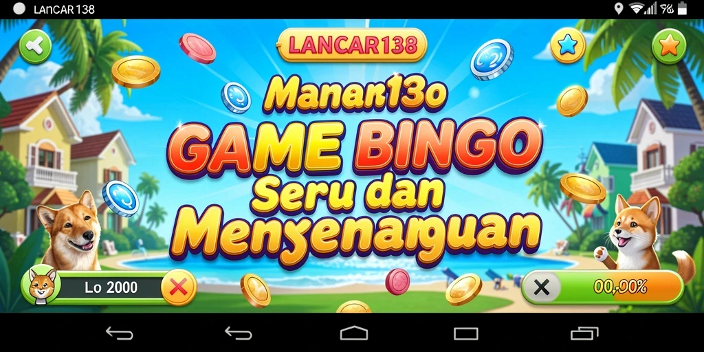 Tampilan gameplay Bingo yang menyenangkan dan interaktif.