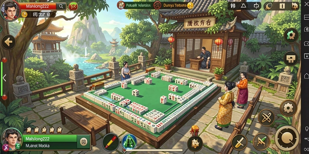 Gameplay seru dan mengasyikkan di dunia terbuka MAHJONG222.