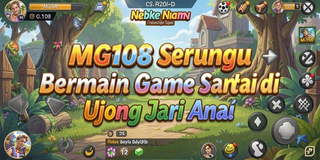 Screenshot gameplay MG108 yang menunjukkan pengalaman bermain Casual yang menyenangkan.