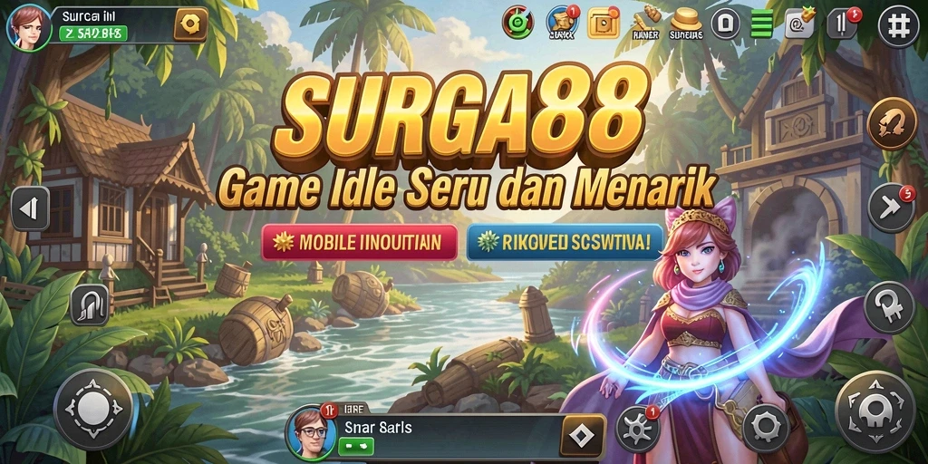 Tampilan menarik dari gameplay SURGA88 yang adiktif dan penuh warna.