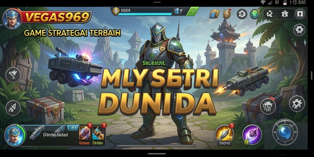 Screenshot utama VEGAS969 menampilkan aksi strategi yang mendebarkan.