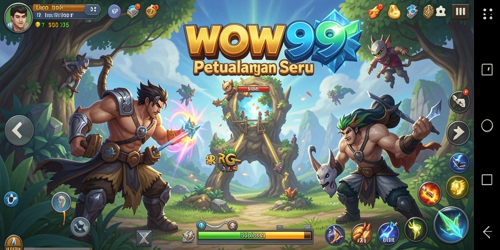 Gameplay seru dari WOW99 dengan grafis RPG yang menakjubkan.